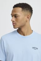 klassisches BLEND BHVagner Herren T-Shirt mit Logoprint Shirt 20718781-144121 Blau