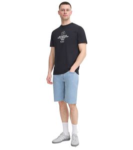classico BLEND BHTwister uomo short denim con dettaglio label short jeans 20717730-200290 Blu