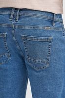 klassische BLEND BHTwister Herren Jeansshorts mit Label-Detail Denimshorts 20717730-200291 Blau