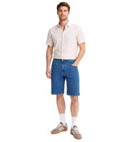 klassische BLEND BHTwister Herren Jeansshorts mit Label-Detail Denimshorts 20717730-200291 Blau