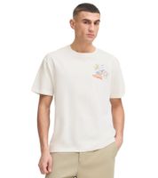 klassisches SOLID SDPavan Herren T-Shirt mit Print Shirt 21108601-114201 Weiß