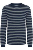 classique BLEND BHAjlan homme pull maille fine avec détail label pull en maille 20717703-131008 Beige