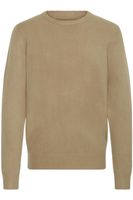 klassischer CASUAL FRIDAY CFHeine Herren Grobstrickpullover mit Label-Detail Strickpullover 20505605-1713121 Beige