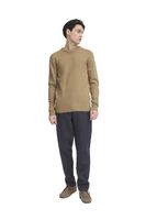 klassischer CASUAL FRIDAY CFHeine Herren Grobstrickpullover mit Label-Detail Strickpullover 20505605-1713121 Beige