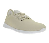 GROUNDIES Balance 2.0 Scarpe da donna leggere a piedi nudi, sneakers basse in mesh con suola TrueSense, allacciatura, GND-130259-03, Beige