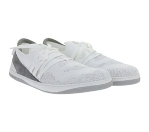 flexible GROUNDIES Barfußschuhe Osaka Damen Low-Top Low-Top Sneaker mit TrueSense Sohle Schnür-Schuhe GND-180262-02 Weiß