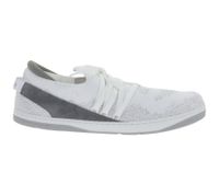 flexible GROUNDIES Barfußschuhe Osaka Damen Low-Top Low-Top Sneaker mit TrueSense Sohle Schnür-Schuhe GND-180262-02 Weiß