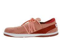 Scarpe basse da donna GROUNDIES Osaka, sneakers basse con suola TrueSense e lacci, modello GND-180262-08, colore rosso