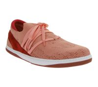 Scarpe basse da donna GROUNDIES Osaka, sneakers basse con suola TrueSense e lacci, modello GND-180262-08, colore rosso