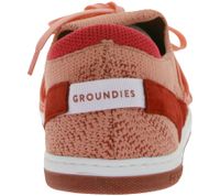 Scarpe basse da donna GROUNDIES Osaka, sneakers basse con suola TrueSense e lacci, modello GND-180262-08, colore rosso