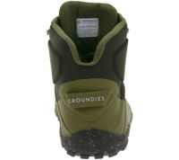 Baskets montantes de randonnée unisexes imperméables GROUNDIES All Terrain High 2.0 avec semelle TrueSense GND-130258-38 marron