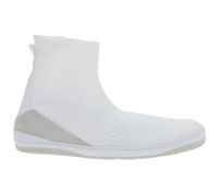 anpassende GROUNDIES Barfußschuhe Kobe Damen High-Top Sneaker mit TrueSense Sohle Schlupf-Schuhe GND-180261-02 Weiß