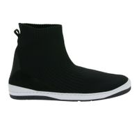 Baskets montantes pour femme GROUNDIES Kobe avec semelle TrueSense, modèle slip-on, GND-180261-01, noires