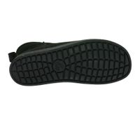gefütterte GROUNDIES Barfußschuhe Cozy Boot Low Damen Echtleder Stiefelette mit TrueSense Sohle GND-120236-01 Schwarz