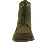 Stivaletti stringati da donna GROUNDIES Adelaide, in vera pelle con suola TrueSense, GND-110280-34, marrone