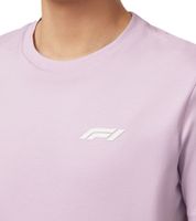 Camiseta de manga corta de algodón con cuello redondo para hombre, modelo 701222540 003, color morado, ideal para el verano.