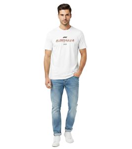 sportliches Puma Formel 1 GP2024 Australien Herren T-Shirt Baumwoll-Shirt Melbourne F1 701226983 001 Weiß