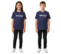 sportliches Formula E Kinder T-Shirt Kurzarm-Shirt nachhaltiges Baumwoll-Shirt mit Formula E Logo 701223582 001 Navy-Blau