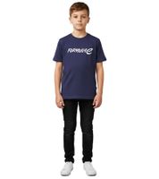 sportliches Formula E Kinder T-Shirt Kurzarm-Shirt nachhaltiges Baumwoll-Shirt mit Formula E Logo 701223582 001 Navy-Blau