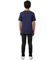 sportliches Formula E Kinder T-Shirt Kurzarm-Shirt nachhaltiges Baumwoll-Shirt mit Formula E Logo 701223582 001 Navy-Blau