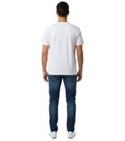 Colorful Formula E Men's T-Shirt, Cotton Shirt with Colorful Formula E Logo, Summer Shirt 701223579 001 White/Blue