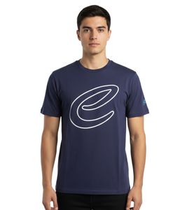 stilsicheres Formula E Herren T-Shirt Baumwoll-Shirt mit Formula E Logo Sommer-Shirt Motorsport 701223589 001 Navy-Blau