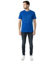 T-shirt homme Formula E élégant, en coton durable avec logo Formula E, idéal pour l'été, inspiré du sport automobile, référence 701223608 002, bleu