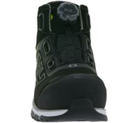Chaussures de sécurité imperméables Helly Hansen Chelsea Evolution Mid Boa S3 pour femme, avec semelle Ortholite et membrane Helly Tech®, largeur standard, classe de protection S3, 78269_930, noir/gris