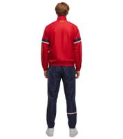 Ensemble de survêtement 2 pièces Sergio Tacchini Cryo pour homme - Tenue de sport tendance, idéale pour le fitness (réf. 41532) Bleu/Rouge
