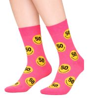 Confezione regalo da 3 paia di calzini unisex in cotone Happy Socks Collector's Edition con stampa smiley, perfetti per tutti i giorni, in scatola regalo XATSMI08-9300 Multicolore