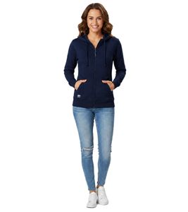 alltagstaugliche Helly Hansen Damen Sweat-Jacke mit Kapuze Zip-Hoodie mit Taschen 280 g/m² 79217_590 Navy-Blau