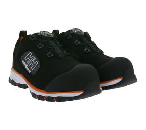 Helly Hansen Chelsea Evolution S1 Men's & Women's Safety Shoes with BOA® Lacing System, Work Shoes, Protection Class S1, 78236_992, Black