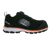Chaussures de sécurité Helly Hansen Chelsea Evolution S1 pour homme et femme, avec système de laçage BOA®, chaussures de travail, classe de protection S1, 78236_992, noires