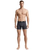 2er Pack Jeep Basic Boxer Herren Boxer-Shorts Baumwoll-Unterhose Unterwäsche I101545-001 Schwarz, Dunkelgrau oder Dunkelblau