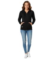 Everyday Helly Hansen Women's Zip-Up Hoodie with Pockets, 280 g/m², 79217, Black, Red, or Navy Blue