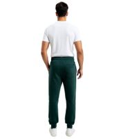 Sporty ON THAT ASS XOLO Men's Cotton Jogging Pants with Logo and Pockets, Green