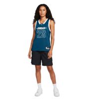 Débardeur de basketball Nike Jordan Jersey 23 pour femme, en mesh, bleu (FN6687-457)
