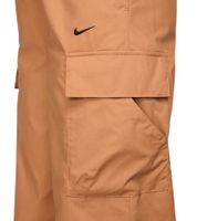 Pantalones cargo de mujer NIKE Sportswear Essential Woven con tejido Ripstop, de algodón, FV7643-224, color marrón