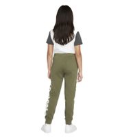 kuschelige NIKE Jordan Flight MPV Kinder Jogging-Hose mit Jordan-Logo Mädchen und Jungen Baumwoll-Jogger 95D229-E6F Grün