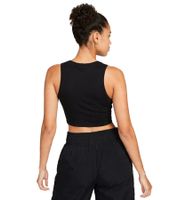 Canotta sportiva da donna NIKE Sportswear Essentials con logo Swoosh, modello FB8279-0100, colore nero