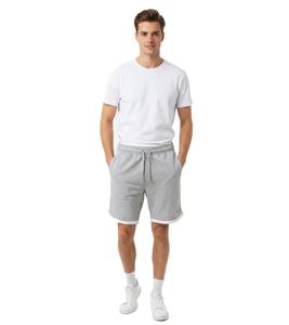 Pantaloncini sportivi da uomo in morbido cotone SCOTCH & SODA, modello SSSP25M269727 033 Grigio Chiaro