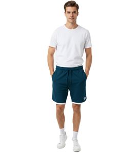 Pantaloncini sportivi da uomo in morbido cotone SCOTCH & SODA, modello SSSP25M269727 421, colore blu petrolio
