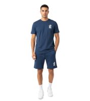 Ensemble de sport 2 pièces ON THAT ASS Brooklyn pour homme : T-shirt et short bleu marine