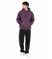 Sweat à capuche Steven pour homme, en coton, avec poche kangourou, violet
