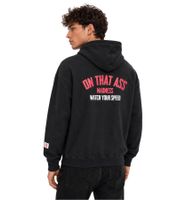 ON THAT ASS Vince Men's Hoodie, Cotton Pullover with Kangaroo Pocket, Black
