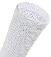 3 paia di calze per diabetici SOCKSWEAR, adatte a chi soffre di problemi di circolazione, per uomo e donna, in cotone con bordo comfort, disponibili nei colori bianco, nero o bianco/grigio.