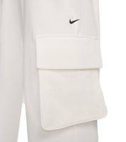 Pantalones cargo de baile cómodos para mujer de NIKE - Pantalones deportivos cómodos con bolsillos cargo - Pantalones de algodón FV7520-281 Marrón o FV7512-133 Lana-Blanco