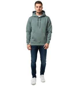Timeless ON THAT ASS Jacob Men's Hoodie, Cotton Pullover with Kangaroo Pocket, Green