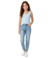 3er Pack Kinder Unterhemd für Mädchen Baumwoll-Shirt Tank-Top 954821 Navy/Hellblau/Weiß