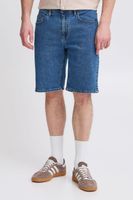 Classic BLEND BHTwister Men's Denim Shorts with Label Detail 20717730 in Blue, Dark Blue, or Light Blue
